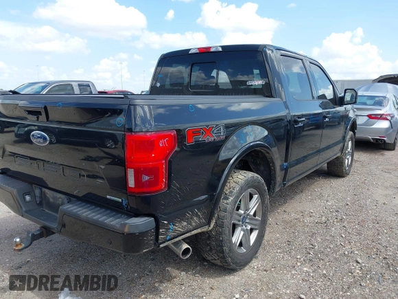 2018 Ford F-150 XL with VIN 1FTEW1EG3JKD66055, listed as a IAAI auction lot 42525538 with 131,811 mi miles and . Bid and sale history available at DreamBid. Image 4.