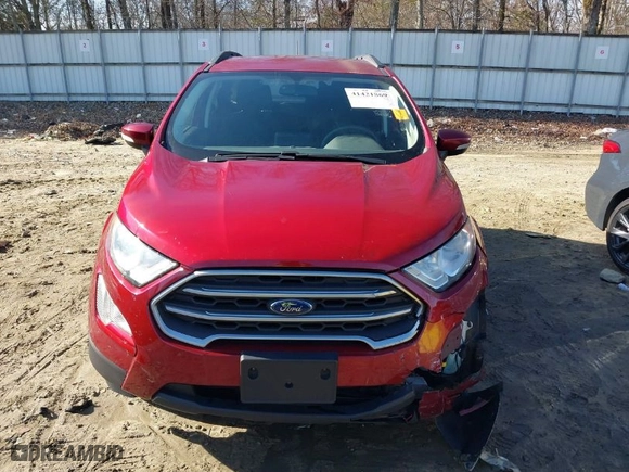 2020 Ford EcoSport SE with VIN MAJ3S2GE3LC312374, listed as a IAAI auction lot 41421869 with 74,441 mi miles. Bid and sale history available at carsss.com. Image 12.