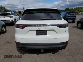 2021 Porsche Cayenne S with VIN WP1AB2AY5MDA27111, listed as a Copart auction lot 56602135 with 52,306 mi miles and Salvage title. Bid and sale history available at DreamBid. Image 6.