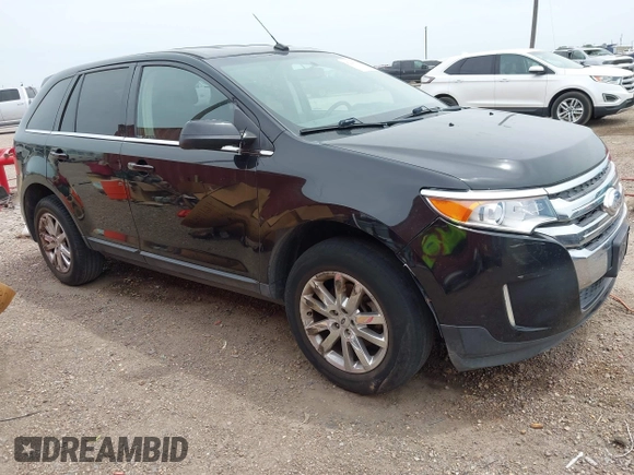 2014 Ford Edge Limited with VIN 2FMDK3KC2EBA30462, listed as a IAAI auction lot 42046199 with 134,812 mi miles. Bid and sale history available at carsss.com. Image 1.