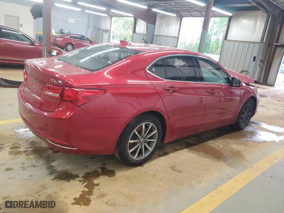 2020 Acura TLX with VIN 19UUB1F30LA005718, listed as a Copart auction lot 52103045 with 0 mi miles and Salvage Title. Bid and sale history available at carsss.com. Image 3.