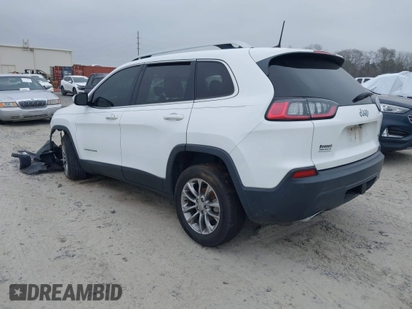 2019 Jeep Cherokee Latitude Plus with VIN 1C4PJLLN5KD171875, listed as a IAAI auction lot 41522475 with 82,161 mi miles. Bid and sale history available at carsss.com. Image 3.