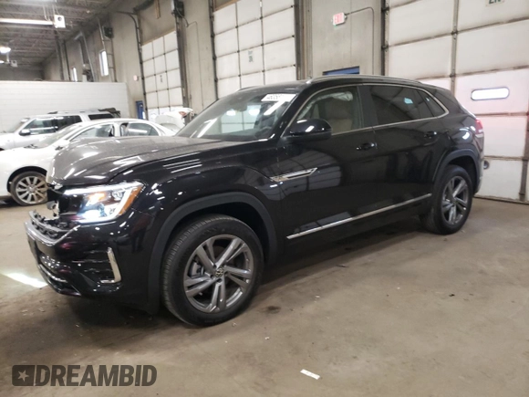 2024 Volkswagen Atlas SEL R-Line z VIN 1V2AE2CA2RC242417, wystawiony jako Copart lot #46358155 z przebiegiem 389 mil mil oraz Szkoda całkowita • Salvage title. Historia ofert i sprzedaży dostępna na DreamBid. Obrazek 1.