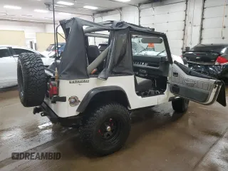 1990 Jeep Wrangler S with VIN 2J4FY19E8LJ541713, listed as a Copart auction lot 60809655 with 134,077 mi miles and Clean title. Bid and sale history available at DreamBid. Image 3.
