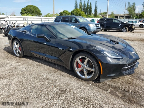 2014 Chevrolet Corvette Stingray 3LT with VIN 1G1YF2D79E5109175, listed as a Copart auction lot 69514604 with 17,514 mi miles and Clean Title. Bid and sale history available at carsss.com. Image 4.