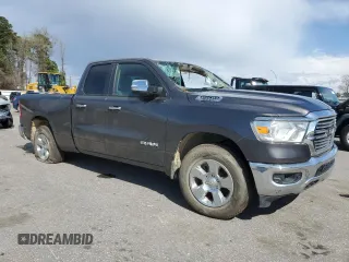 2020 Ram 1500 Big Horn with VIN 1C6RREBT7LN252747, listed as a Copart auction lot 49156785 with 690,174 mi miles and Salvage Title. Bid and sale history available at carsss.com. Image 4.