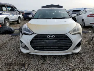2014 Hyundai Veloster Turbo with VIN KMHTC6AE5EU192450, listed as a Copart auction lot 46079985 with 248,843 mi miles and Salvage Title. Bid and sale history available at carsss.com. Image 5.