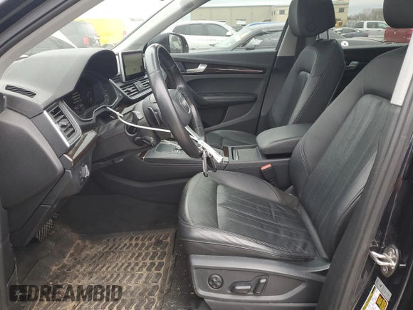 2019 Audi Q5 Premium Plus with VIN WA1BNAFY7K2033026, listed as a Copart auction lot 45955385 with 16,657 mi miles and Salvage Title. Bid and sale history available at carsss.com. Image 7.