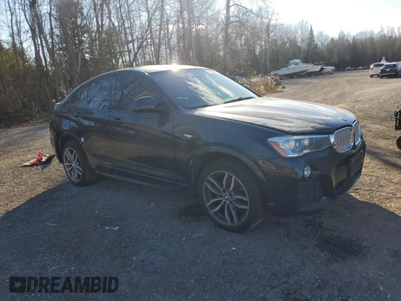 2017 BMW X4 xDrive28i with VIN 5UXXW3C52H0R23435, listed as a Copart auction lot 78183964 with Not provided miles and Clean title. Bid and sale history available at DreamBid. Image 4.