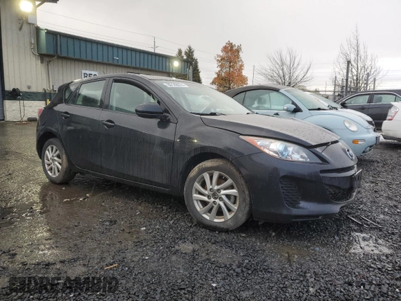 2013 Mazda 3 i Touring with VIN JM1BL1LP4D1841950, listed as a Copart auction lot 86142674 with Not provided miles and Salvage title. Bid and sale history available at DreamBid. Image 4.