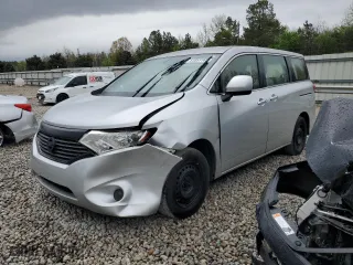 2016 Nissan Quest SL with VIN JN8AE2KP2G9156692, listed as a Copart auction lot 51053165 with 139,846 mi miles and Salvage Title. Bid and sale history available at carsss.com. Image 1.