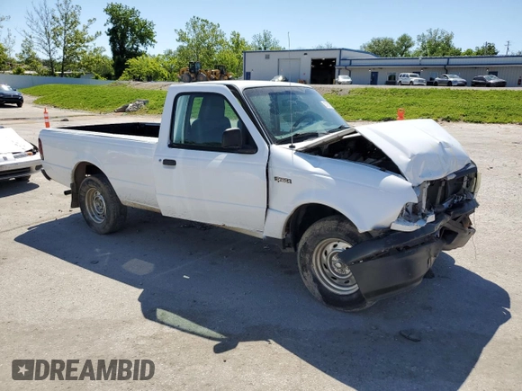 2004 Ford Ranger XL with VIN 1FTYR10U14PB51380, listed as a Copart auction lot 57997785 with 229,432 mi miles and Salvage title. Bid and sale history available at DreamBid. Image 4.