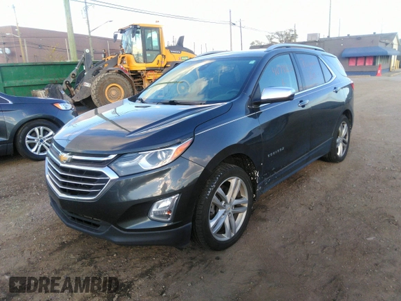 2018 Chevrolet Equinox Premier with VIN 2GNAXNEXXJ6141676, listed as a IAAI auction lot 40798630 with 132,960 mi miles. Bid and sale history available at carsss.com. Image 17.