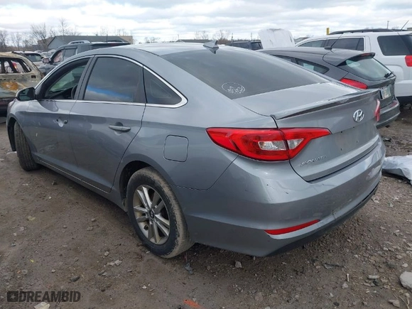 2017 Hyundai Sonata 2.4L with VIN 5NPE24AF9HH499874, listed as a IAAI auction lot 41965343 with 101,778 mi miles. Bid and sale history available at carsss.com. Image 3.