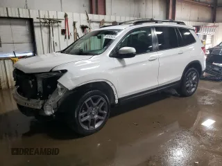 2023 Honda Passport EX-L z VIN 5FNYF8H59PB011459, wystawiony jako Copart lot #80345424 z przebiegiem 23 050 mil mil oraz Szkoda całkowita • Salvage title. Historia ofert i sprzedaży dostępna na DreamBid. Obrazek 1.