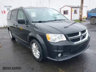 2019 Dodge Grand Caravan SXT with VIN 2C4RDGCG0KR595339, listed as a IAAI auction lot 41841547 with 96,888 mi miles. Bid and sale history available at carsss.com. Image 1.