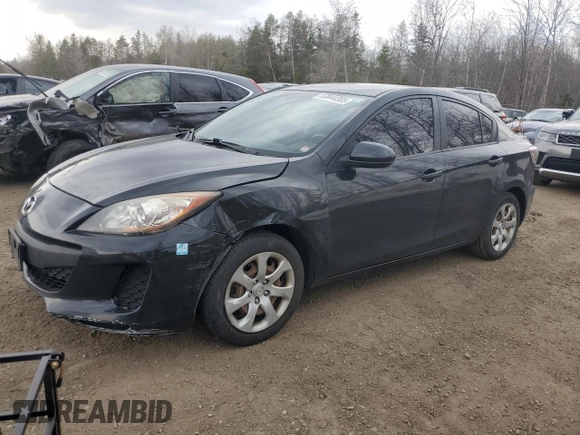 2012 Mazda 3 i Sport with VIN JM1BL1UFXC1512531, listed as a Copart auction lot 53044305 with 172,543 mi miles and Clean Title. Bid and sale history available at DreamBid. Image 1.