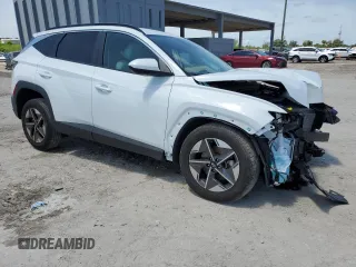 2025 Hyundai Tucson SEL z VIN 5NMJB3DEXSH452952, wystawiony jako Copart lot #55910365 z przebiegiem 10 058 mil mil oraz Nie do naprawy • Non repairable. Historia ofert i sprzedaży dostępna na DreamBid. Obrazek 4.