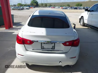 2014 Infiniti Q50 Premium with VIN JN1BV7AP4EM672032, listed as a IAAI auction lot 42339388 with 203,841 mi miles and . Bid and sale history available at DreamBid. Image 16.