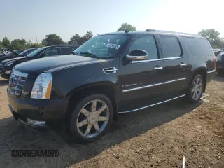 2007 Cadillac Escalade ESV z VIN 1GYFK66817R353397, wystawiony jako Copart lot #56756595 z przebiegiem 95 930 mil mil oraz Szkoda całkowita • Salvage title. Historia ofert i sprzedaży dostępna na DreamBid. Obrazek 1.