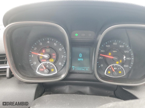 2013 Chevrolet Malibu LT with VIN 1G11C5SA1DF137894, listed as a Copart auction lot 79326324 with 170,357 mi miles and Clean Title. Bid and sale history available at carsss.com. Image 9.