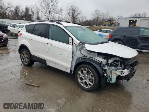 2013 Ford Escape SEL with VIN 1FMCU9HX9DUB17366, listed as a Copart auction lot 44166945 with 160,033 mi miles and Salvage Title. Bid and sale history available at carsss.com. Image 4.