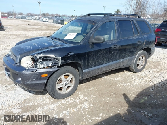 2004 Hyundai Santa Fe GLS with VIN KM8SC13E64U742880, listed as a IAAI auction lot 41764097 with 126,559 mi miles. Bid and sale history available at carsss.com. Image 2.