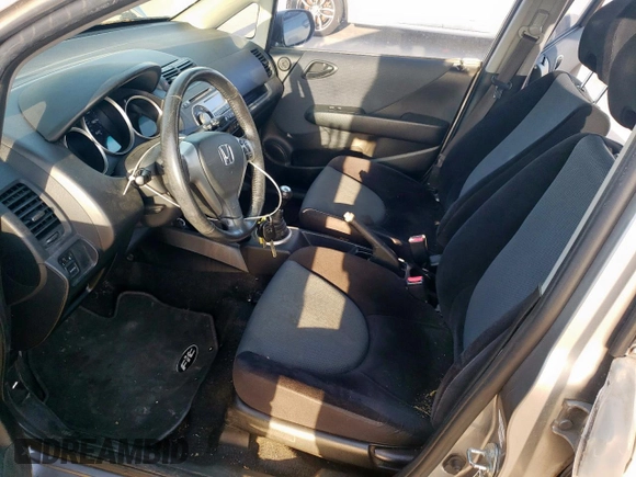 2008 Honda Fit Sport with VIN JHMGD37658S029278, listed as a Copart auction lot 52564595 with 151,073 mi miles and Salvage Title. Bid and sale history available at carsss.com. Image 7.