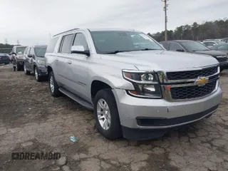 2019 Chevrolet Suburban LT with VIN 1GNSKHKCXKR192655, listed as a IAAI auction lot 41184525 with 161,943 mi miles and . Bid and sale history available at DreamBid. Image 1.