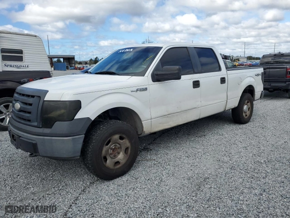 2009 Ford F-150 XL with VIN 1FTRW14809FA98842, listed as a Copart auction lot 85196464 with 0 mi miles and Salvage Title. Bid and sale history available at carsss.com. Image 1.