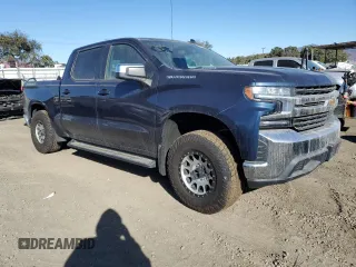 2020 Chevrolet Silverado 1500 LT with VIN 3GCPWCET6LG195457, listed as a Copart auction lot 88334585 with 43,995 mi miles and Salvage Title. Bid and sale history available at DreamBid. Image 4.