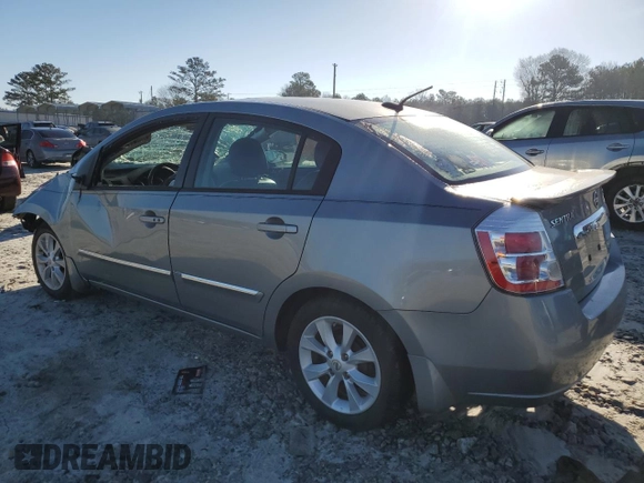 2012 Nissan Sentra SR with VIN 3N1AB6AP0CL762462, listed as a Copart auction lot 43589825 with Not Provided miles and Salvage Title. Bid and sale history available at DreamBid. Image 2.
