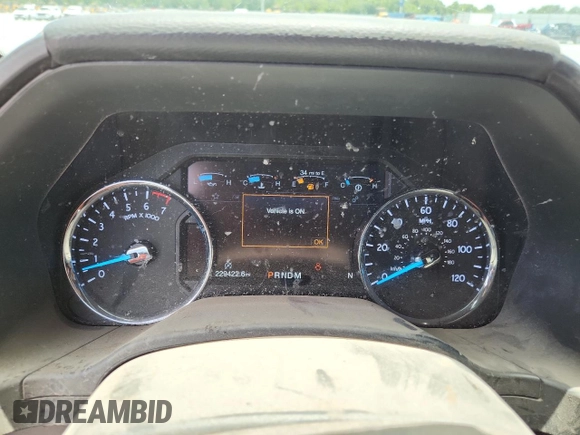 2019 Ford Expedition Max Limited with VIN 1FMJK2AT2KEA70734, listed as a Copart auction lot 61408395 with 229,422 mi miles and Non repairable. Bid and sale history available at DreamBid. Image 9.