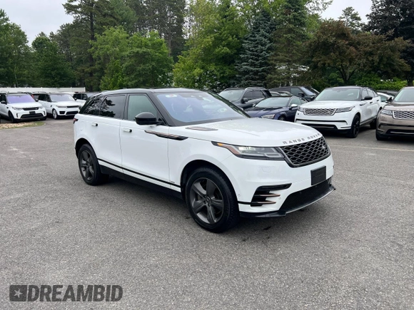 2021 Land Rover Range Rover Velar R-Dynamic S z VIN SALYT2EX7MA313650, wystawiony jako Copart lot #60939325 z przebiegiem 138 864 mil mil oraz Czysty tytuł • Clean title. Historia ofert i sprzedaży dostępna na DreamBid. Obrazek 1.