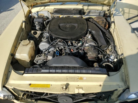 1978 Mercedes-Benz SL with VIN 10704412048026, listed as a Copart auction lot 83472774 with 74,129 mi miles and Clean title. Bid and sale history available at DreamBid. Image 11.