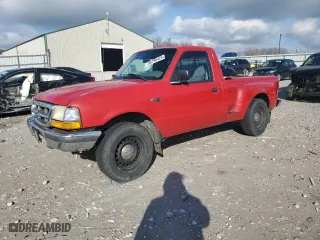 1998 Ford Ranger XL with VIN 1FTYR10C1WTA60093, listed as a Copart auction lot 86796424 with 278,436 mi miles and Salvage Title. Bid and sale history available at carsss.com. Image 1.