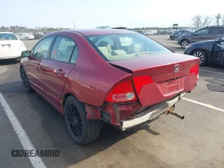 2007 Honda Civic Sdn LX with VIN 2HGFA16567H507833, listed as a IAAI auction lot 41914426 with 143,686 mi miles. Bid and sale history available at carsss.com. Image 3.