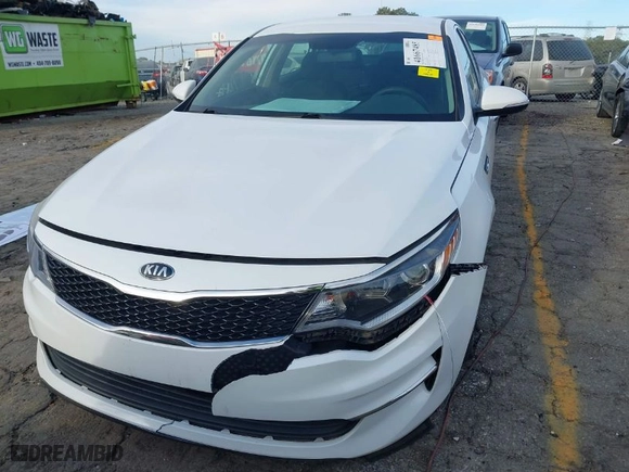 2018 Kia Optima LX with VIN 5XXGT4L33JG189603, listed as a IAAI auction lot 41667485 with 130,691 mi miles. Bid and sale history available at carsss.com. Image 6.