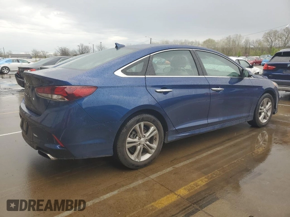 2018 Hyundai Sonata Sport with VIN 5NPE34AF0JH630743, listed as a Copart auction lot 51746945 with 83,077 mi miles and Salvage Title. Bid and sale history available at carsss.com. Image 3.