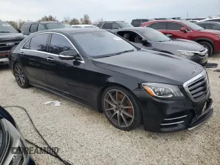2020 Mercedes-Benz S-Class S 450 with VIN WDDUG6GB1LA506366, listed as a Copart auction lot 77251484 with 0 mi miles and Non Repairable. Bid and sale history available at carsss.com. Image 4.
