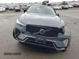 2024 Volvo XC60 Recharge Plug-In Hybrid Plus Dark Theme with VIN YV4H60DL8R1730846, listed as a Copart auction lot 86830004 with 16,383 mi miles and Salvage Title. Bid and sale history available at carsss.com. Image 5.