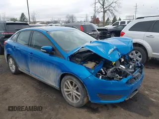 2017 Ford Focus SE with VIN 1FADP3F24HL243981, listed as a IAAI auction lot 40987789 with 56,988 mi miles and . Bid and sale history available at DreamBid. Image 1.