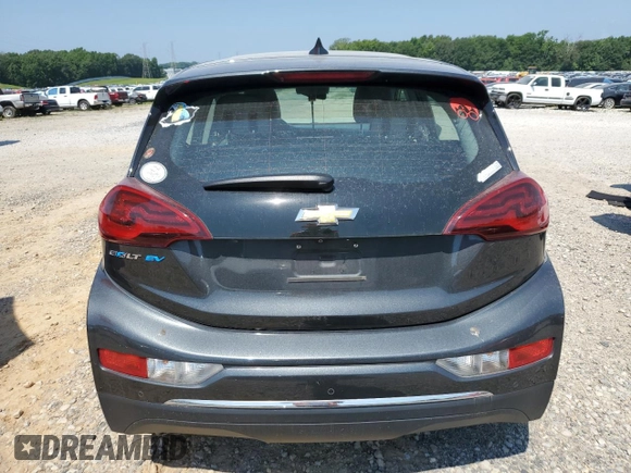 2020 Chevrolet Bolt EV LT with VIN 1G1FY6S09L4109436, listed as a Copart auction lot 61984105 with 50,636 mi miles and Clean title. Bid and sale history available at DreamBid. Image 6.