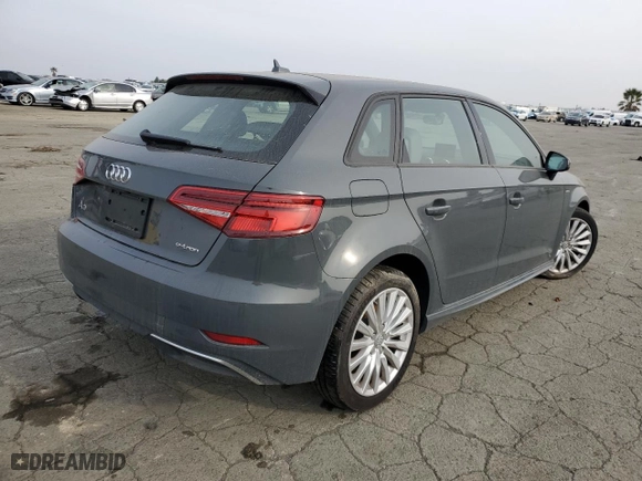 2018 Audi A3 Sportback e-tron Premium with VIN WAUUPBFF2JA068099, listed as a Copart auction lot 80920053 with 33,556 mi miles. Bid and sale history available at carsss.com. Image 3.