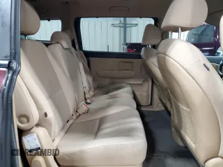 2016 Kia Sedona LX with VIN KNDMB5C17G6112900, listed as a Copart auction lot 66140554 with 208,132 mi miles and Salvage Title. Bid and sale history available at carsss.com. Image 11.