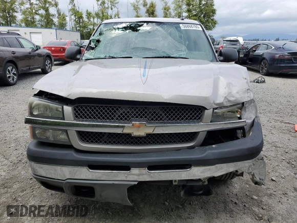 2005 Chevrolet Silverado 1500 LS z VIN 2GCEC19TX51195066, wystawiony jako Copart lot #56868765 z przebiegiem 162 105 mil mil oraz Czysty tytuł • Clean title. Historia ofert i sprzedaży dostępna na DreamBid. Obrazek 5.