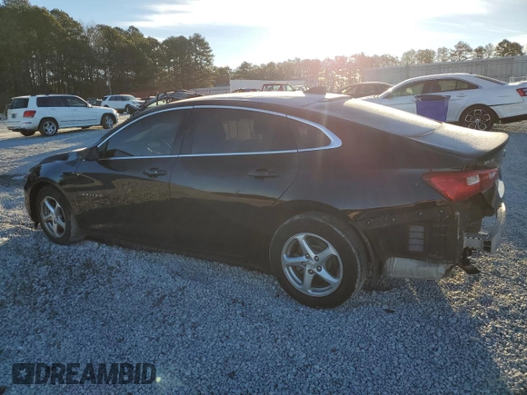 2018 Chevrolet Malibu LS with VIN 1G1ZB5ST6JF289740, listed as a Copart auction lot 88151035 with 105,247 mi miles and Salvage Title. Bid and sale history available at DreamBid. Image 2.