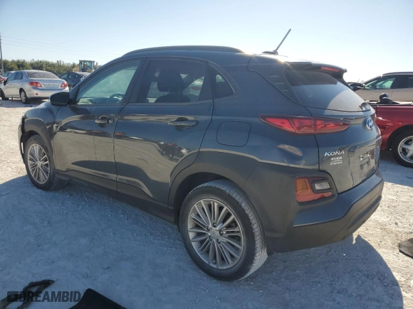 2021 Hyundai Kona SEL with VIN KM8K22AA5MU705375, listed as a Copart auction lot 82861864 with 13,855 mi miles and Non Repairable. Bid and sale history available at carsss.com. Image 2.