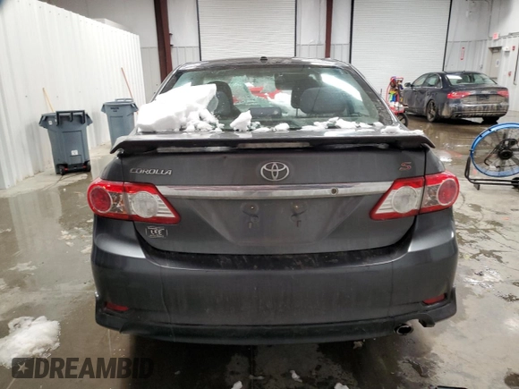 2011 Toyota Corolla L with VIN 2T1BU4EE2BC655617, listed as a Copart auction lot 44602905 with 165,356 mi miles and Salvage Title. Bid and sale history available at carsss.com. Image 6.