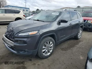 2017 Jeep Cherokee Limited with VIN 1C4PJMDBXHW537028, listed as a Copart auction lot 43150265 with 150,946 mi miles and Salvage Title. Bid and sale history available at carsss.com. Image 1.